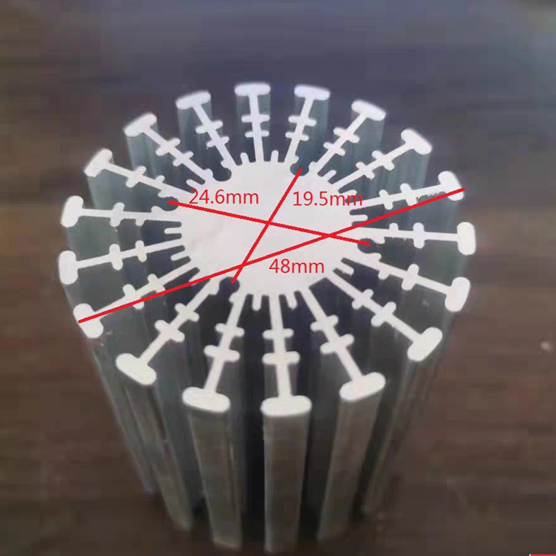 48mm Aluminum round Heat Sink  - Home Automation System Diy recensione e prezzo