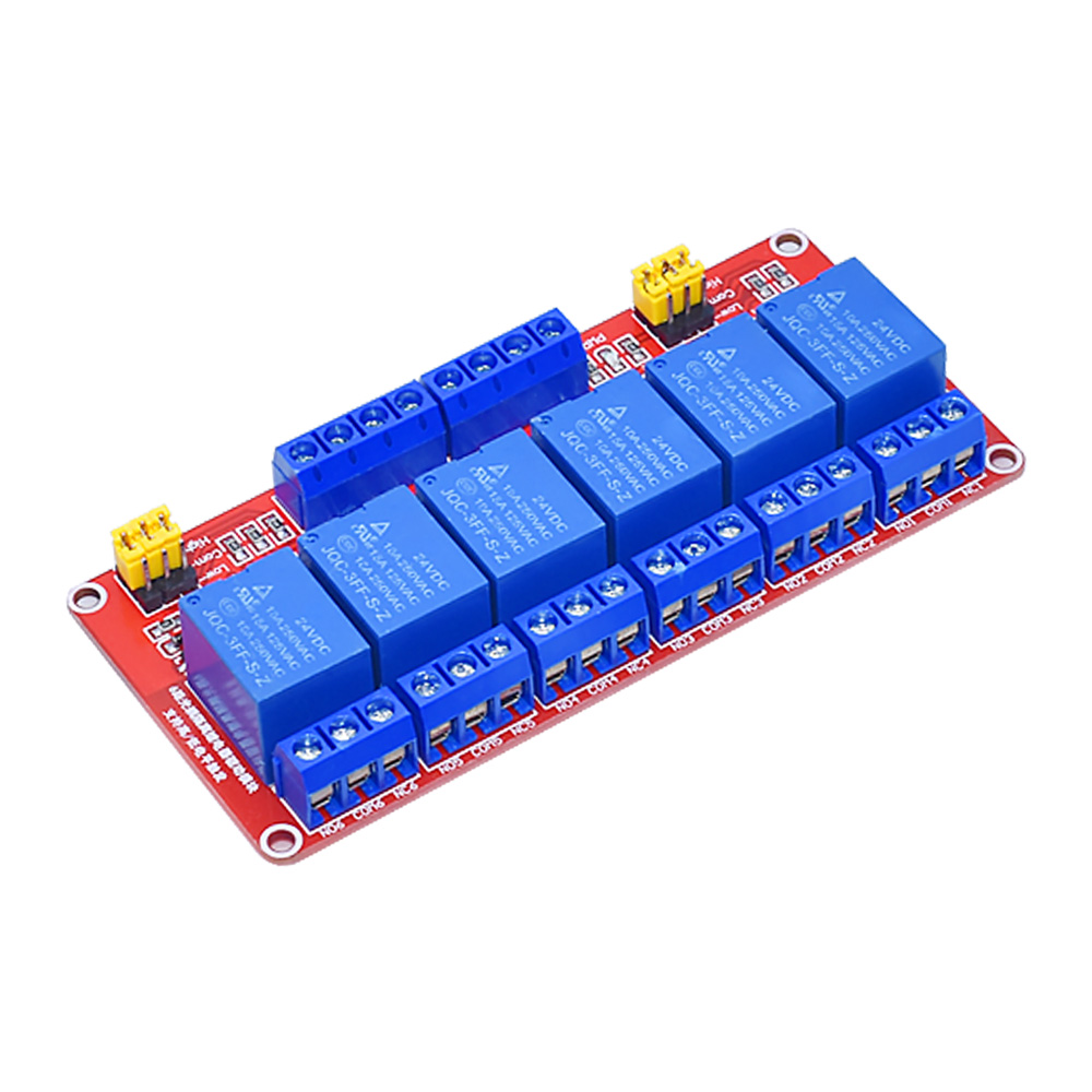 1 2 6 4 8 Channel 5V 12V 24V R - Relay 8 Channel Board recensione e prezzo