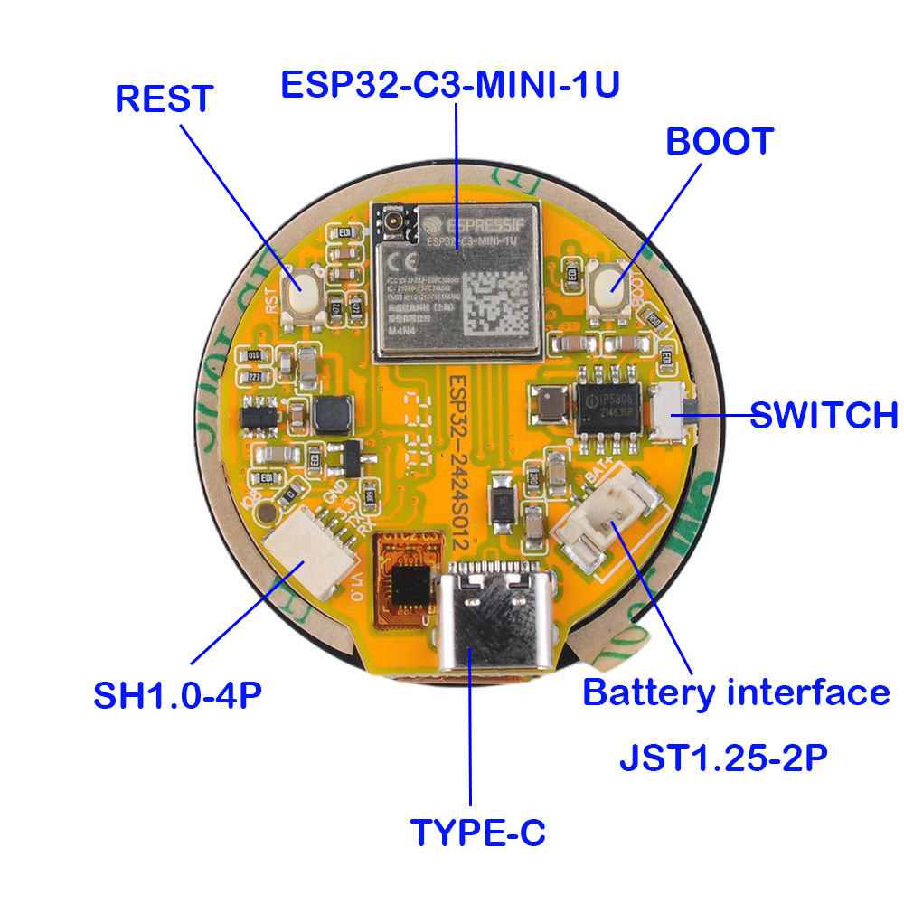 ESP32 Display 1.28 inch ESP32- - Home Automation Arduino recensione e prezzo