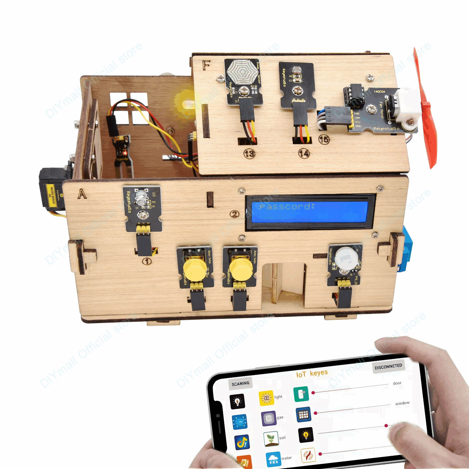 Keyestudio Smart IoT Home Kit  - Diy Automation Projects recensione e prezzo
