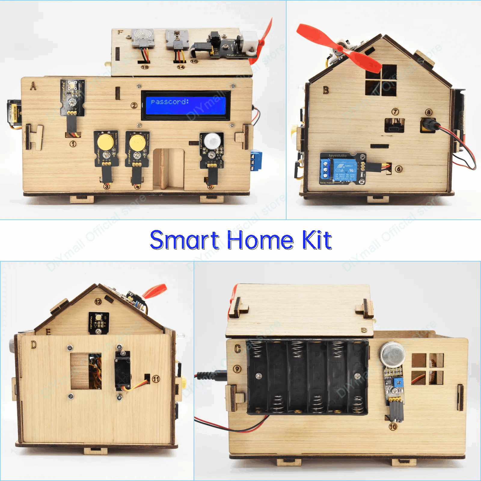 Keyestudio Smart IoT Home Kit  - Diy Automation Projects recensione e prezzo
