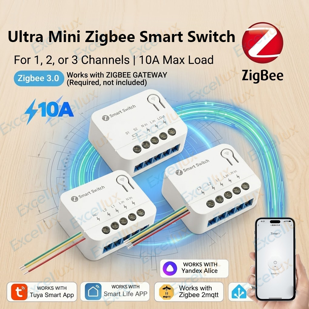 Ultra Mini ZigBee Smart Switch - Diy Home Automation Hub recensione e prezzo