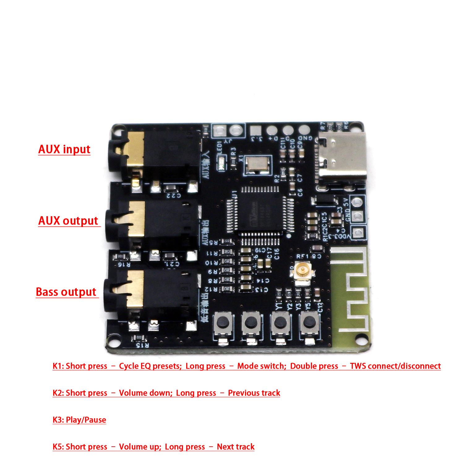 Bluetooth DSP Tuning Module BP - Home Automation System Diy recensione e prezzo