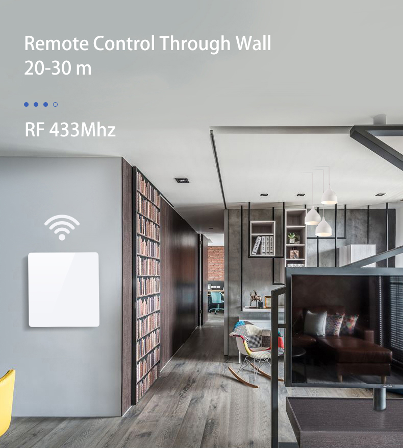 DIY RF 433Mhz Wireless Switch  - Home Automation Panel Diy recensione e prezzo