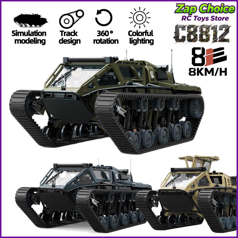 JJRC C8812 1/16 Tracked Tank R - Home Automation Tutorial recensione e prezzo