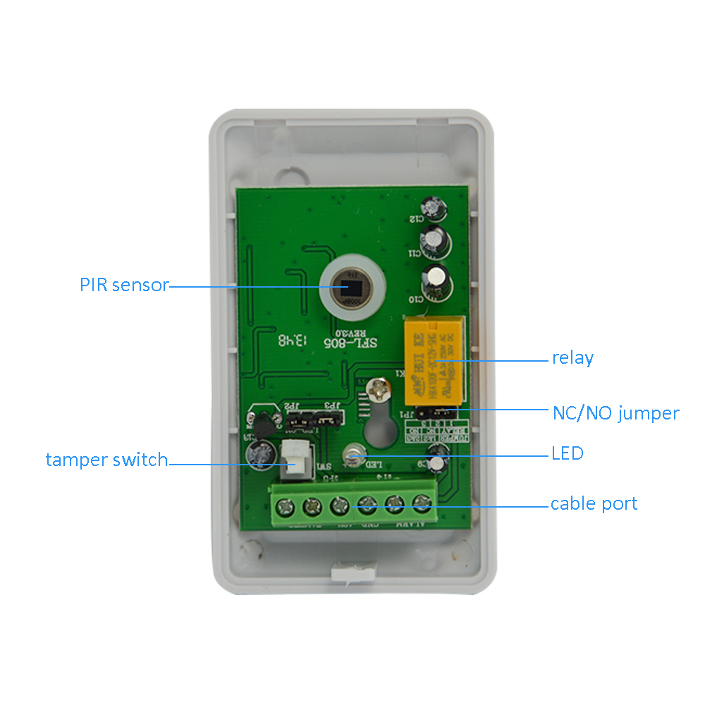 1Pcs Indoor Wired PIR Motion S - Motion Sensor Pir Wired recensione e prezzo