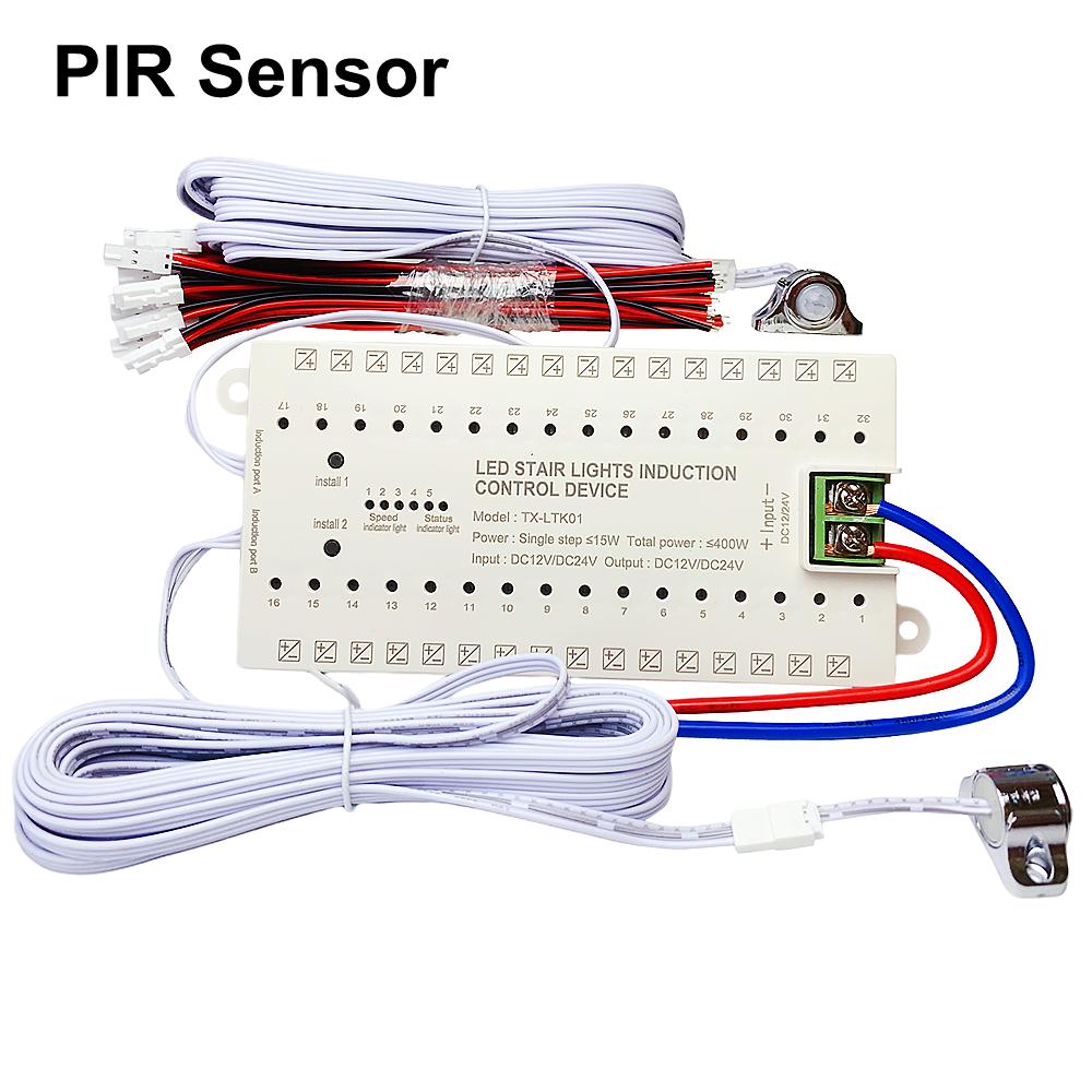 TX-LTK01 Stair Step LED Contro - Motion Sensor Pir Wired recensione e prezzo