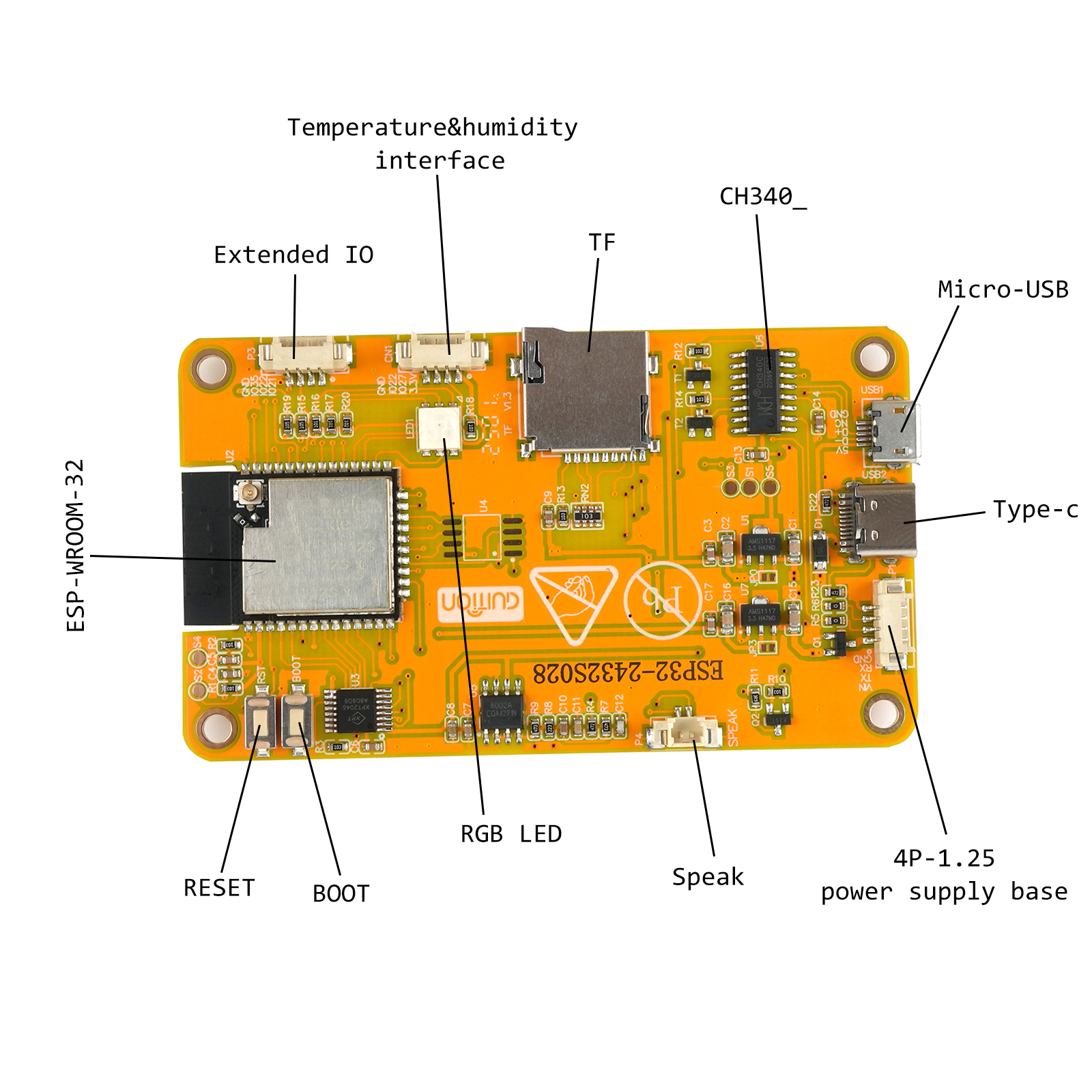 RCmall 2.8'' ESP32 LCD Display - Home Automation Arduino recensione e prezzo