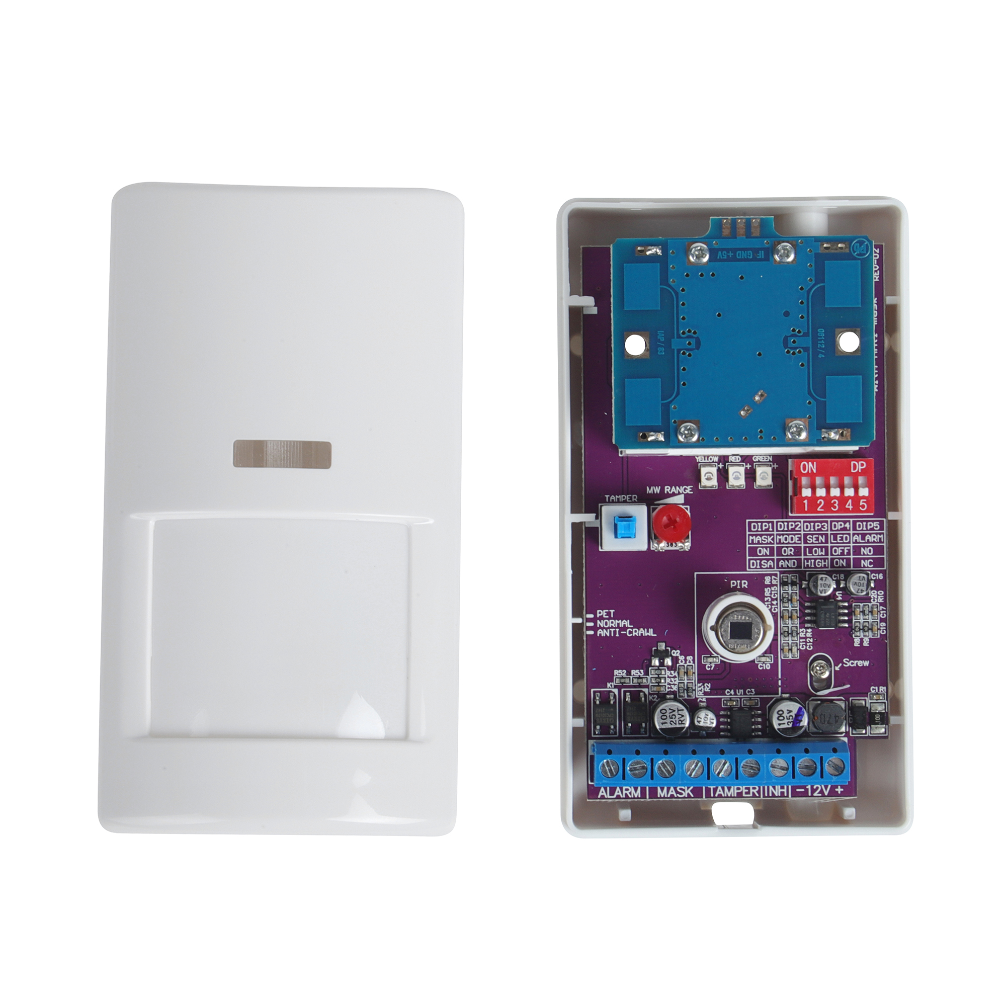 DC12V Dual-tech MW+PIR Wired M - Motion Sensor Pir Wired recensione e prezzo