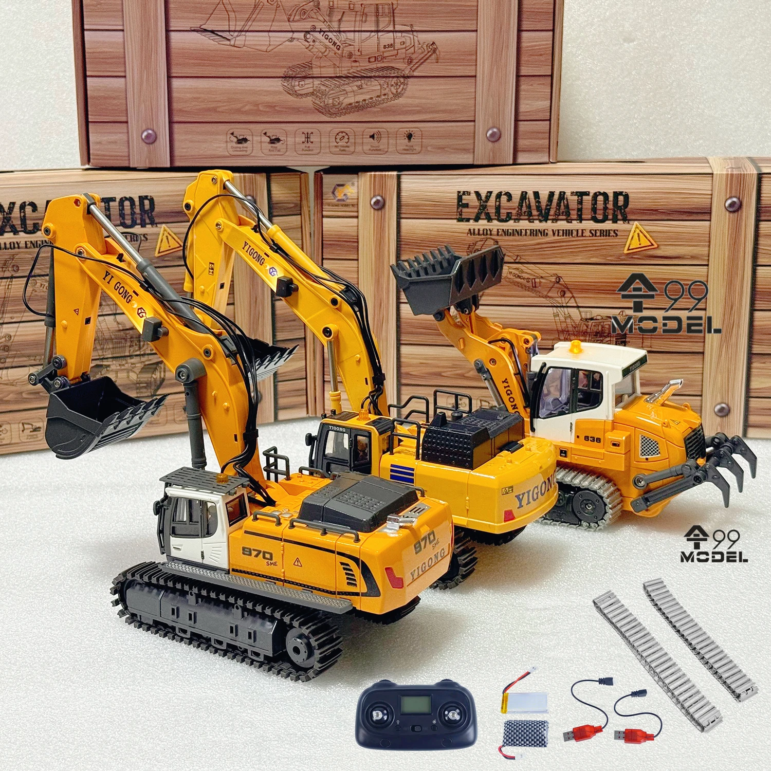 1/50 970 520 Mini RC Excavator - Home Automation Tutorial recensione e prezzo
