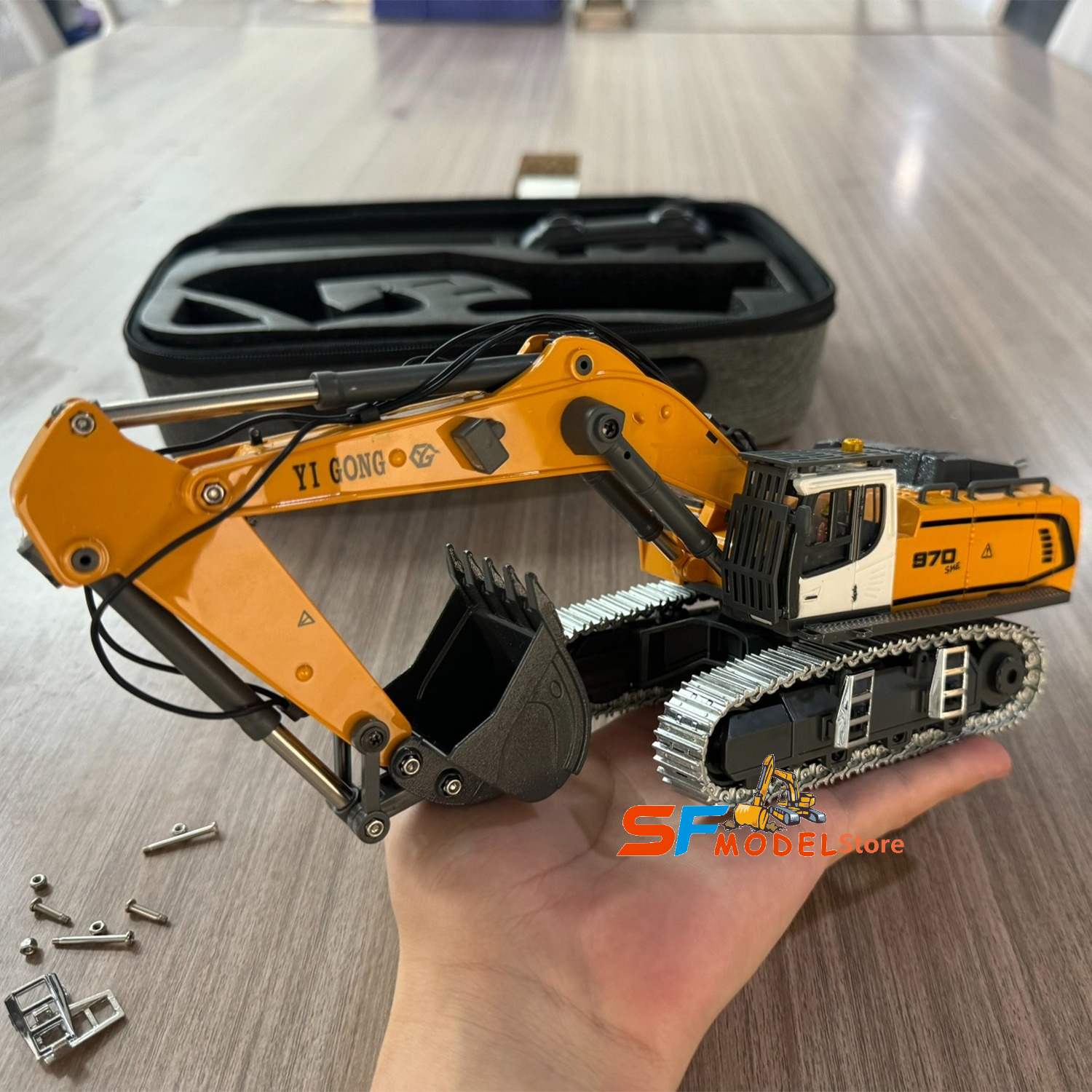 1/50 970 520 Mini RC Excavator - Home Automation Tutorial recensione e prezzo