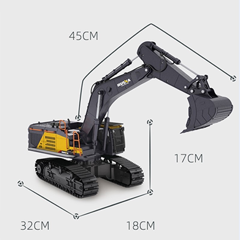 HUINA 1/14 1592 RTR Tracked RC - Home Automation Tutorial recensione e prezzo