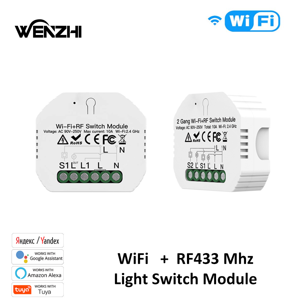 1/2Gang Light Switch DIY Modul - Home Automation Panel Diy recensione e prezzo