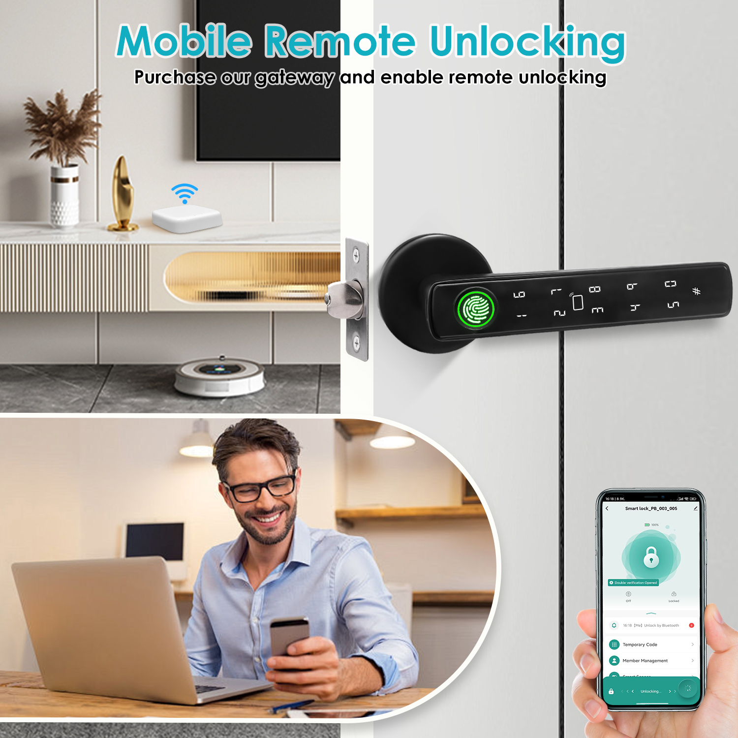 Tuya Smart Bluetooth Door Lock - Home Automation Tutorial recensione e prezzo